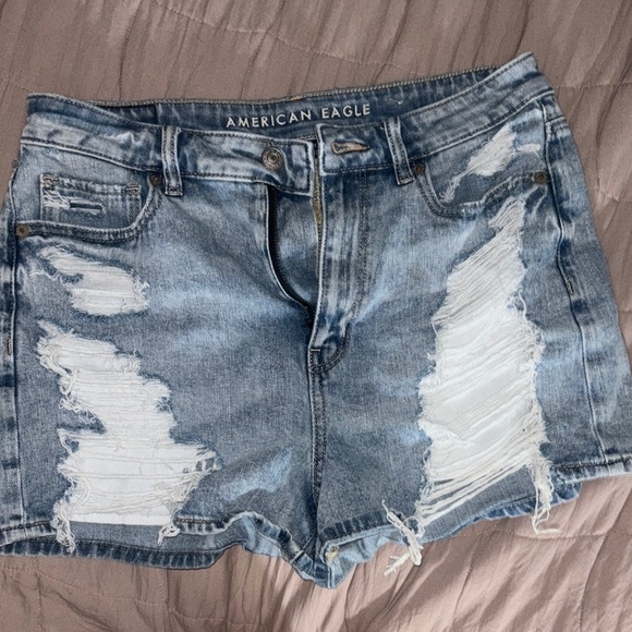 American Eagle Outfitters Pants - American Eagle Outfitters Distressed Jean Shorts